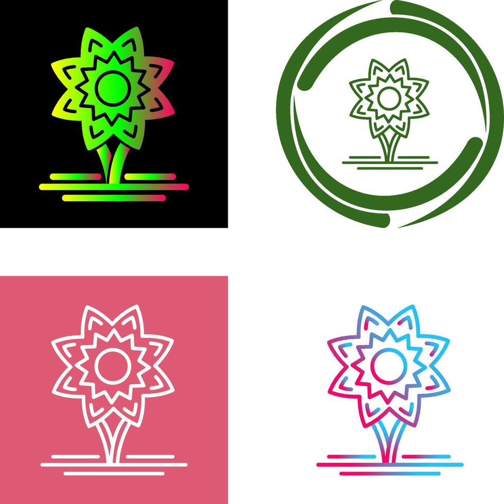 Daffodil Icon Design vector