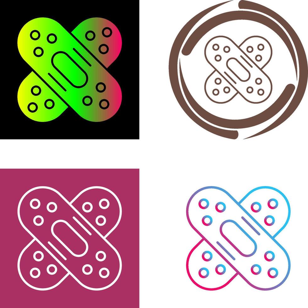 Bandage Icon Design vector