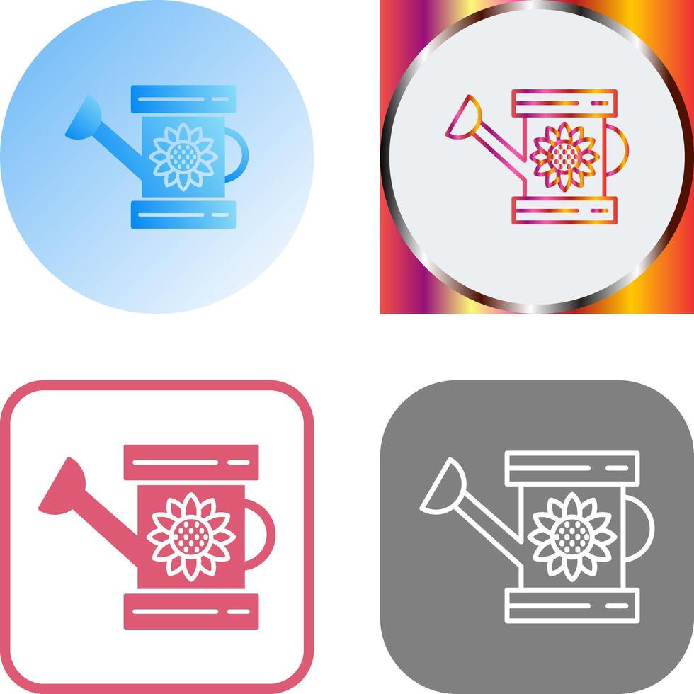 Watering Can Icon vector