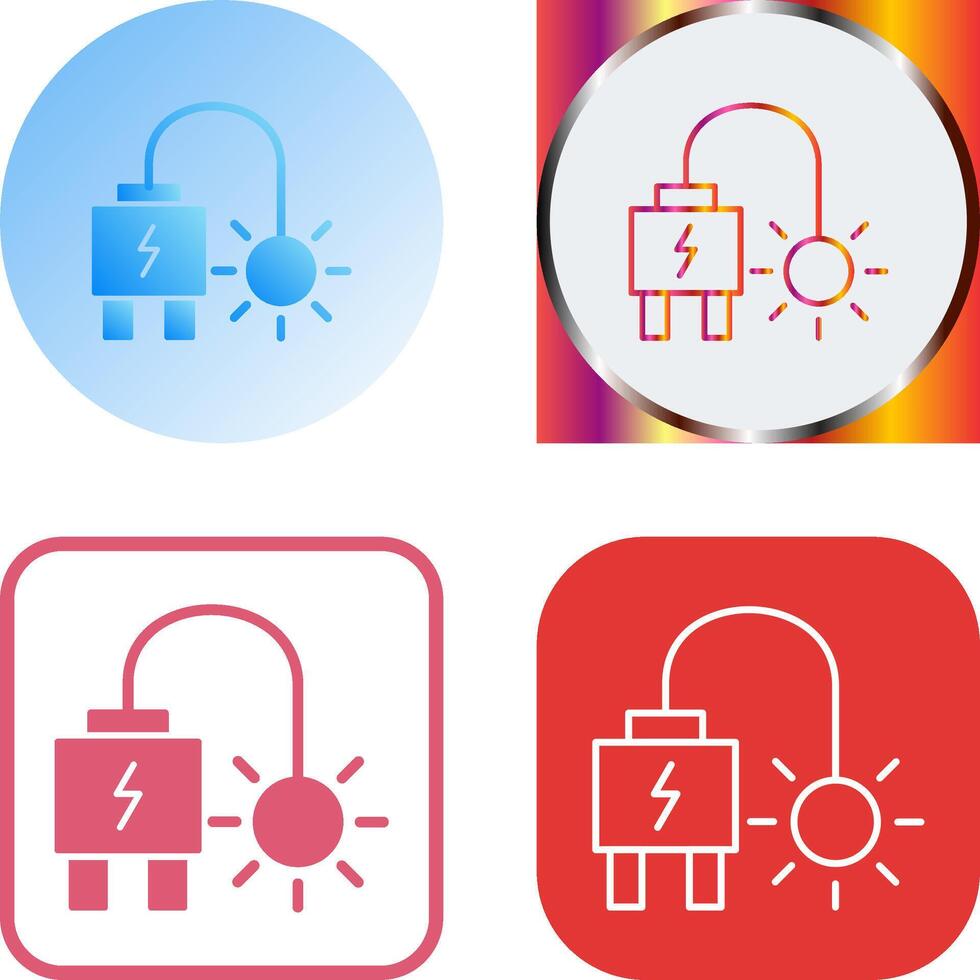 Plug Icon Design vector