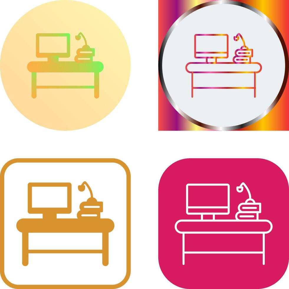 Desktop Icon Design vector