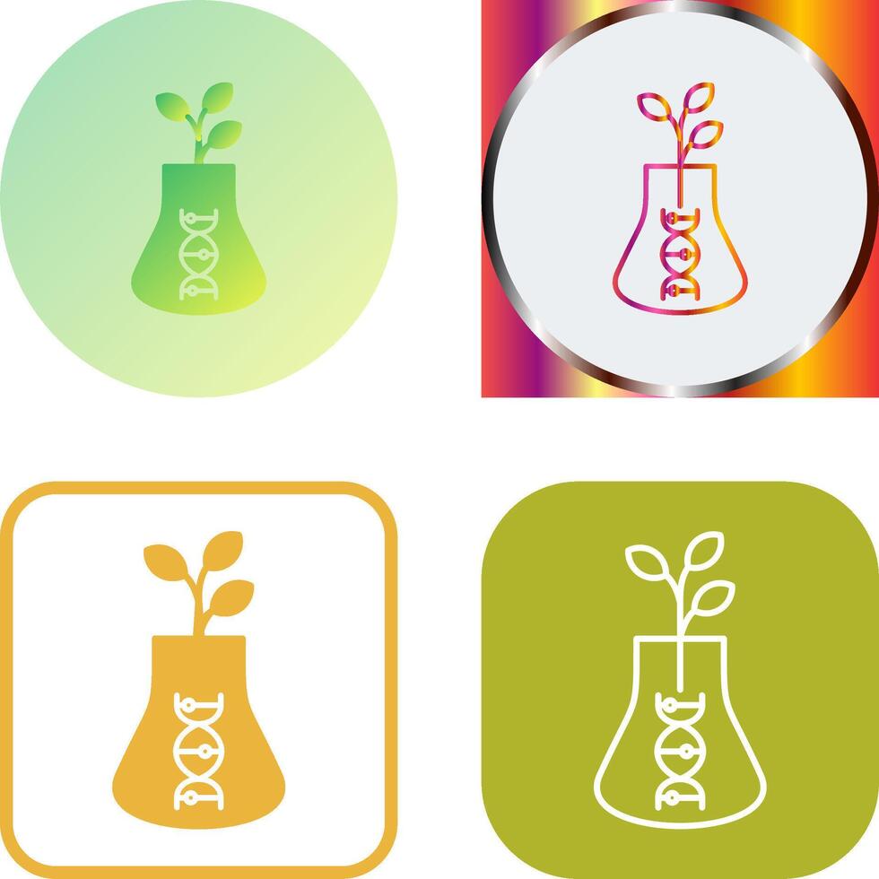 Biology Icon Design vector