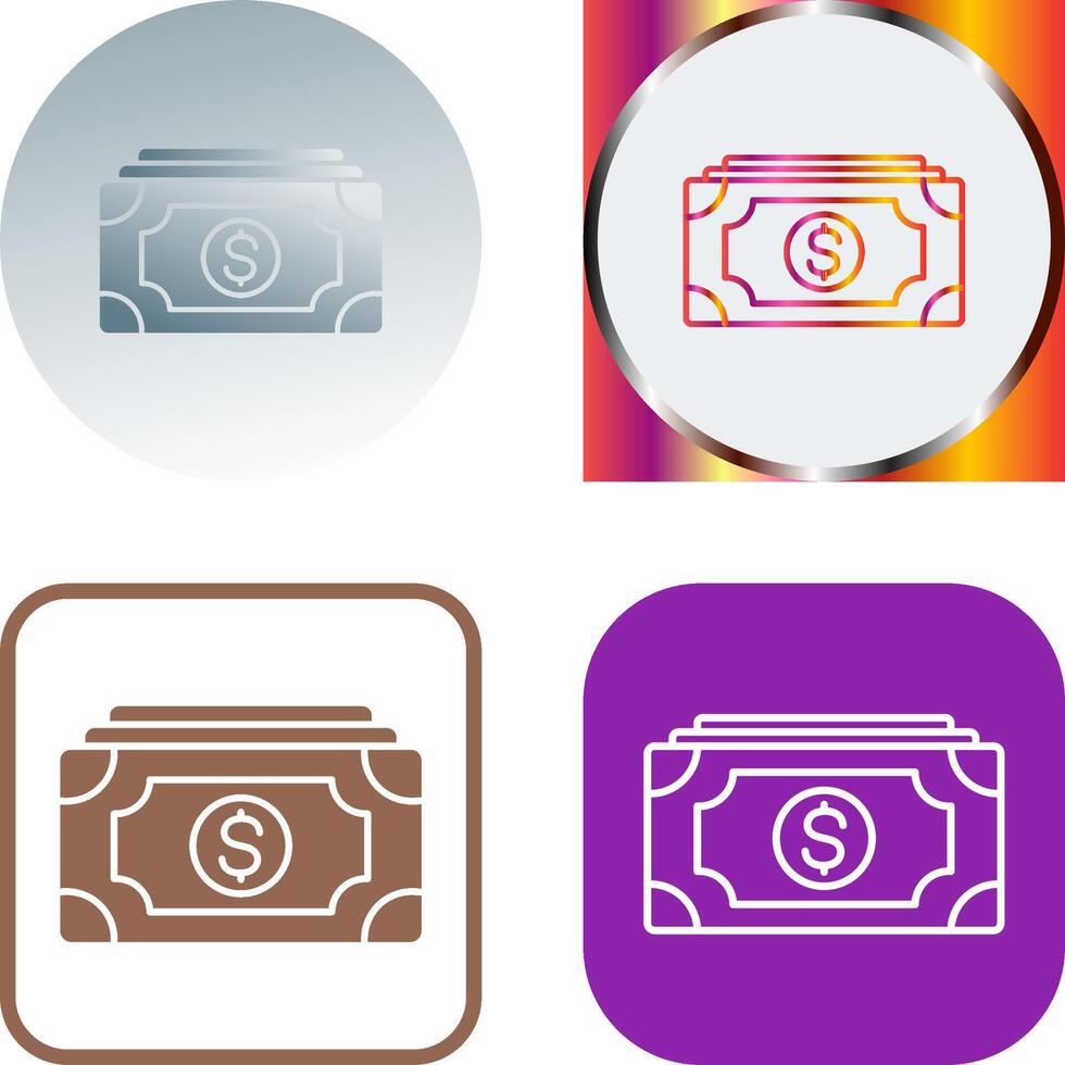 Money Icon Design vector