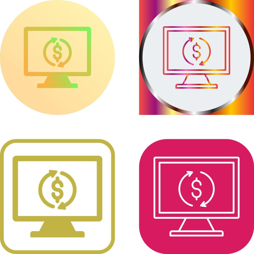 Demonstrator Icon Design vector