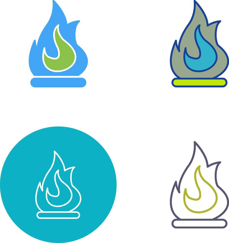 Fire Icon Design vector