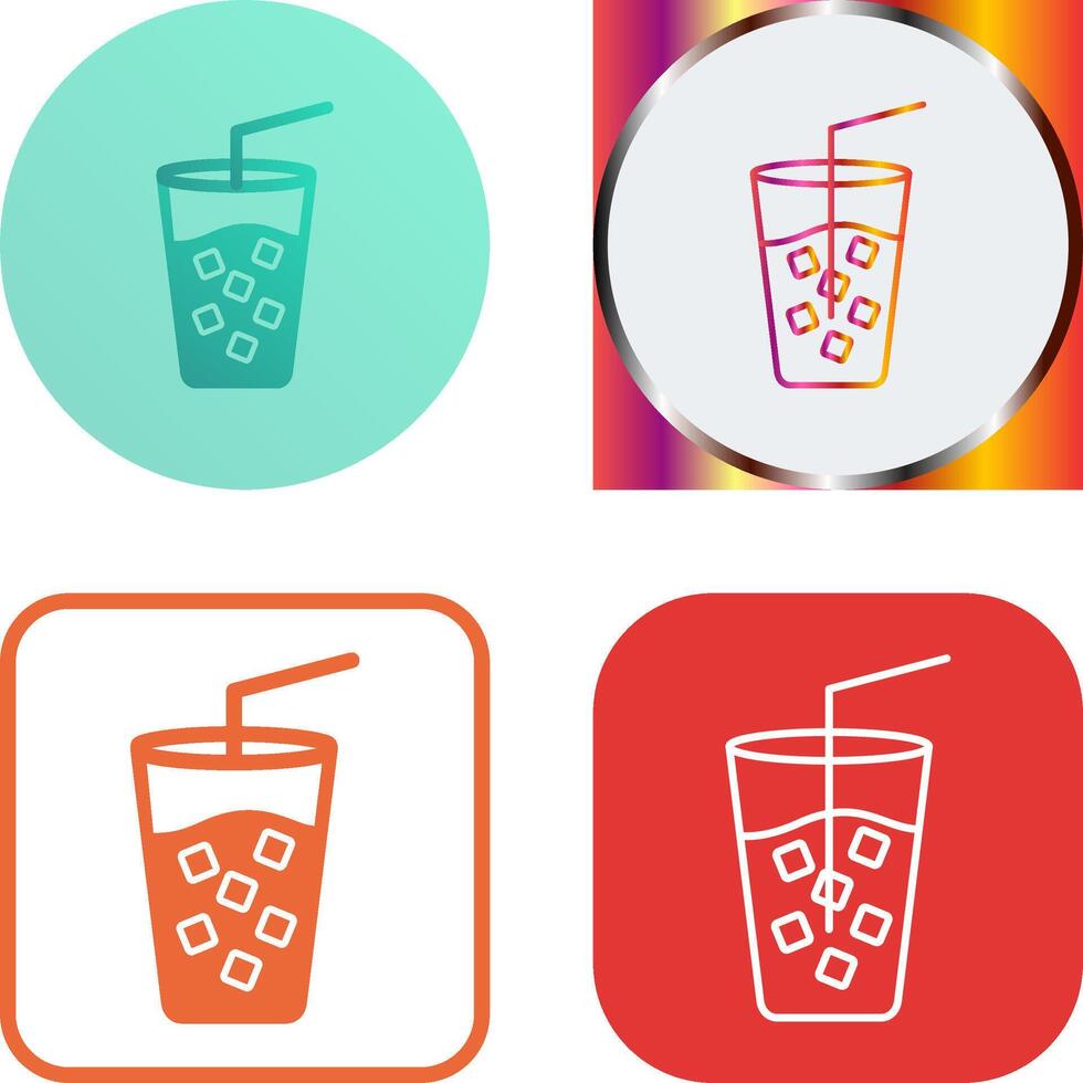 Cold Drink Icon vector