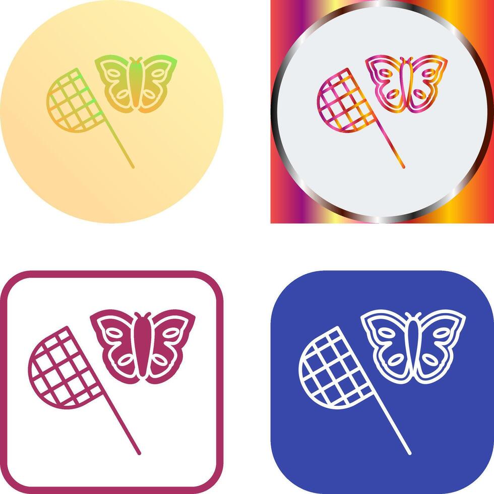 Butterfly Catcher Icon vector