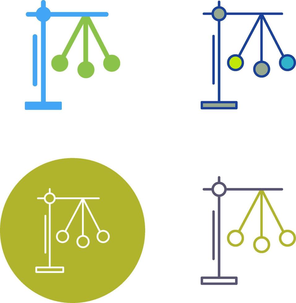 Pendulum Icon Design vector