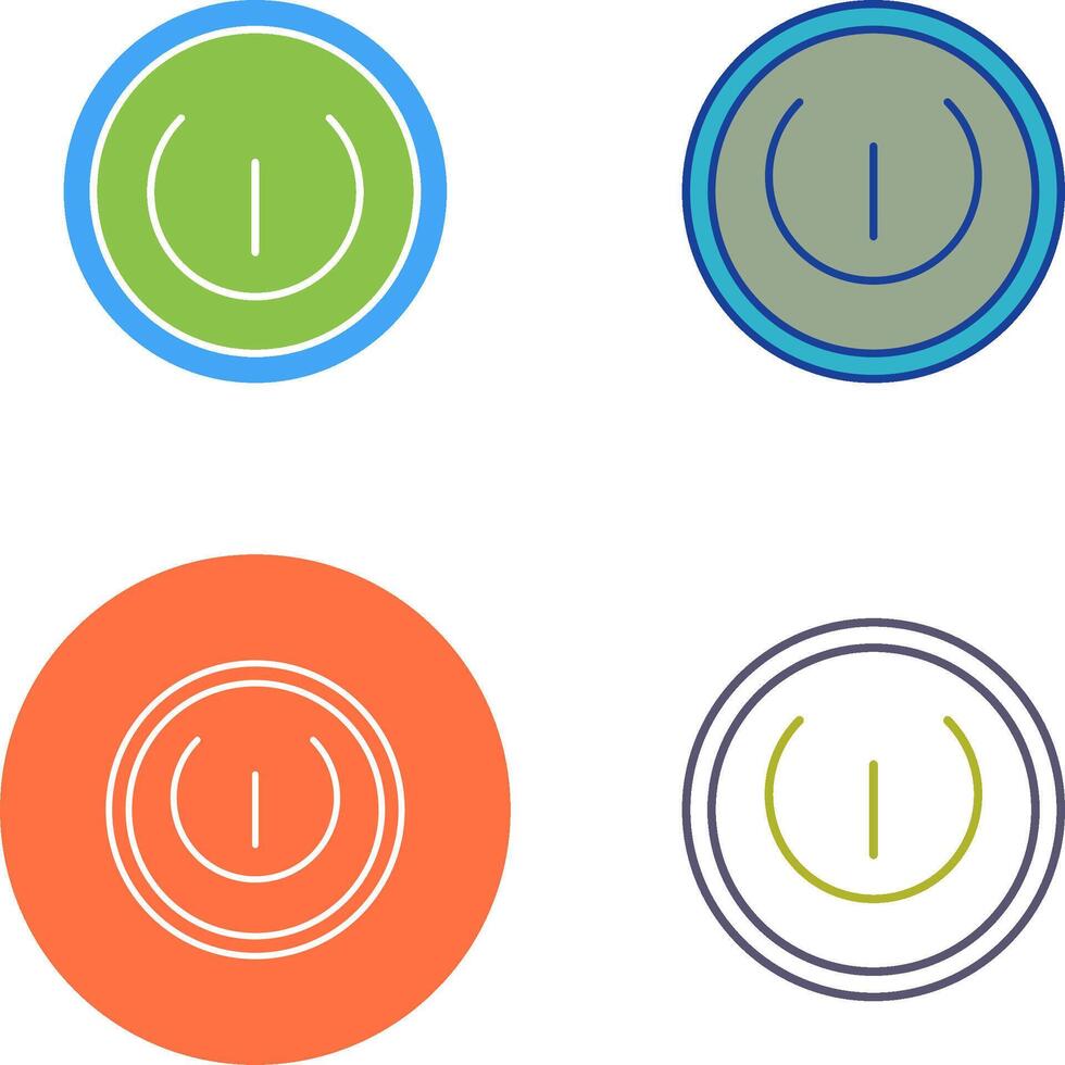 Power Icon Design vector