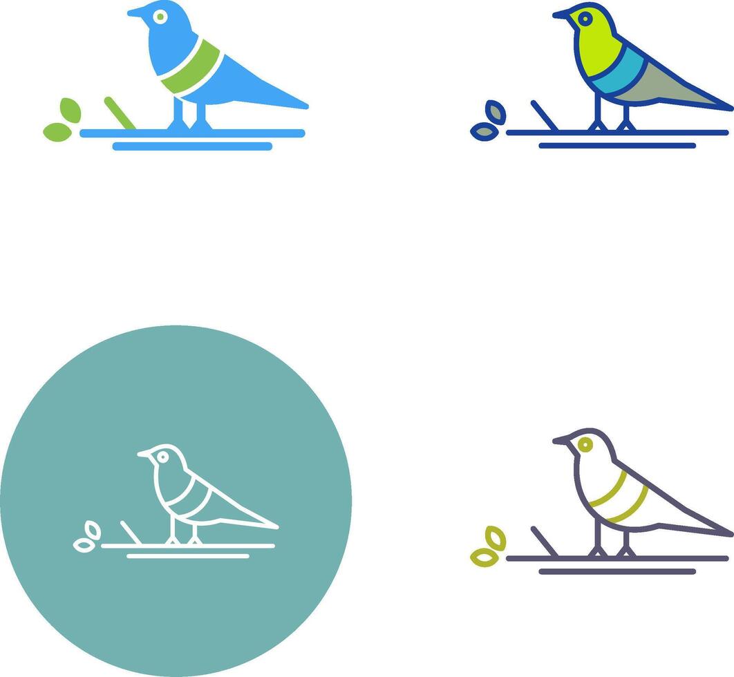 Bird Icon Design vector