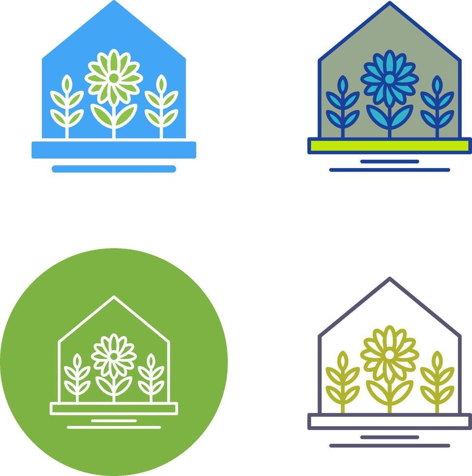 Farm House Icon Design vector