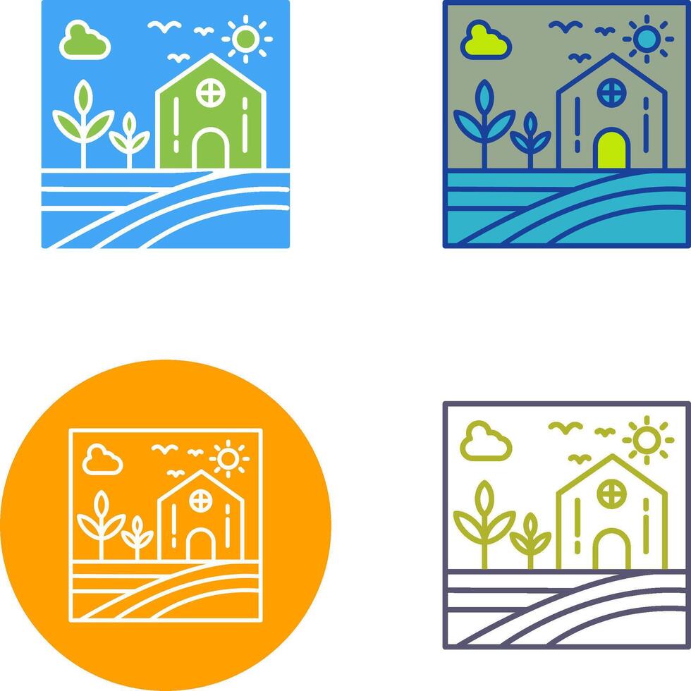 Nature Icon Design vector