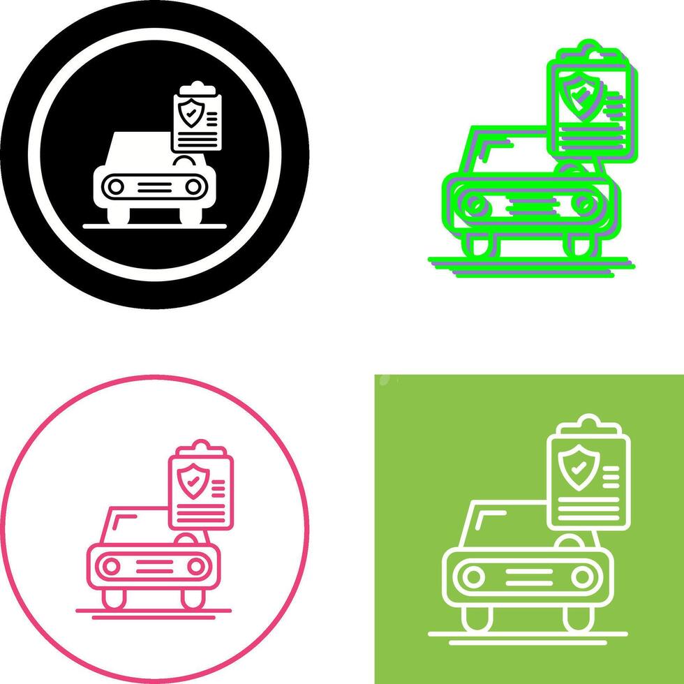 Protection Policy Icon Design vector