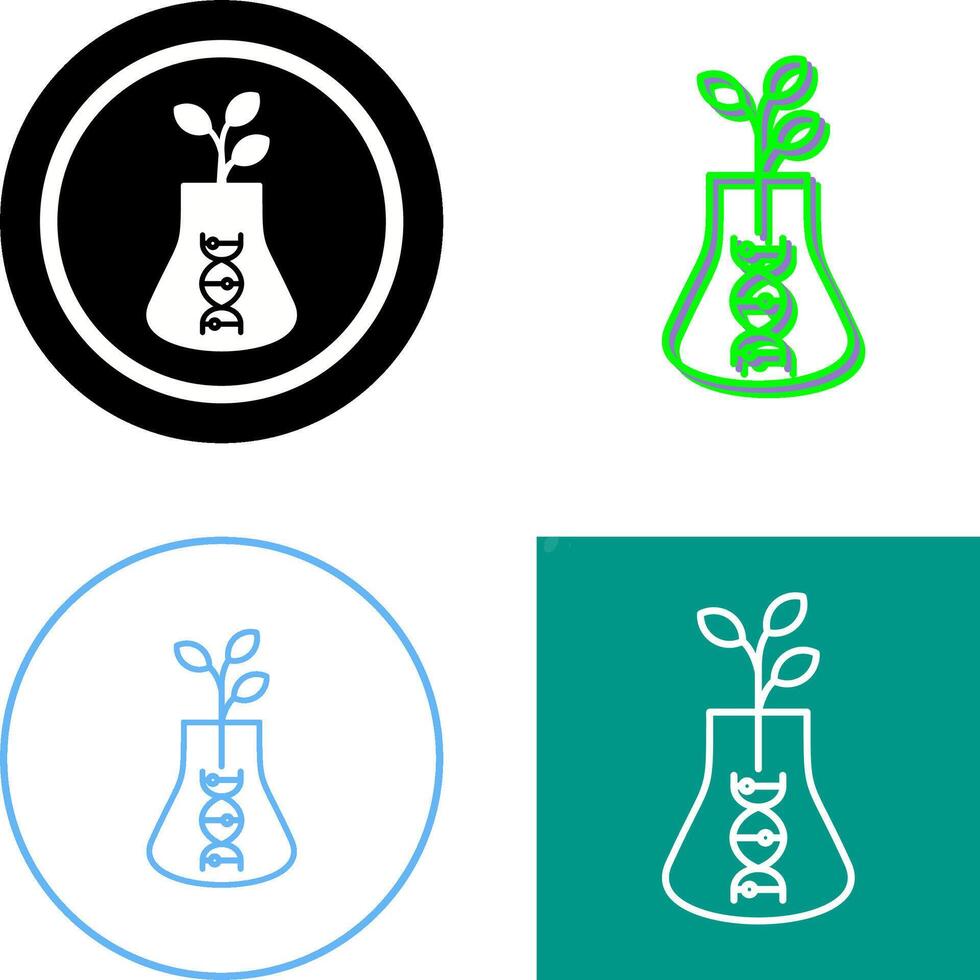Biology Icon Design vector