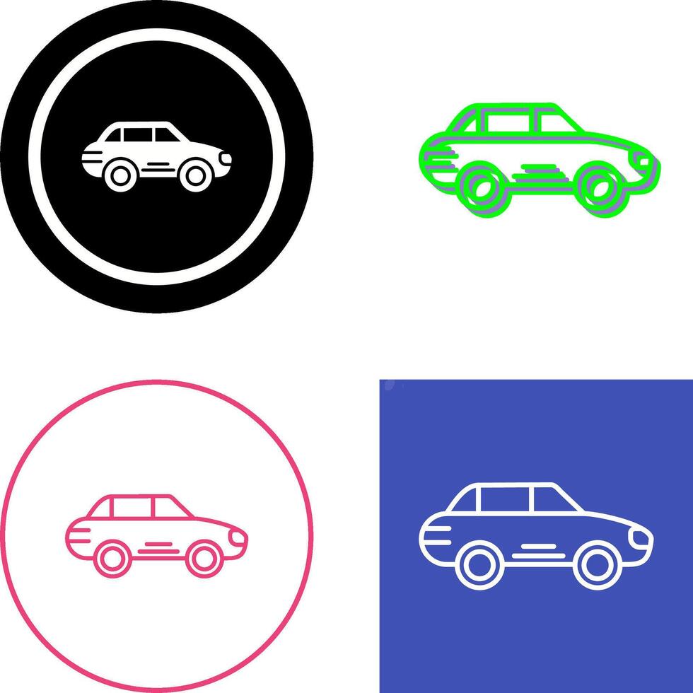 Car Icon Design vector