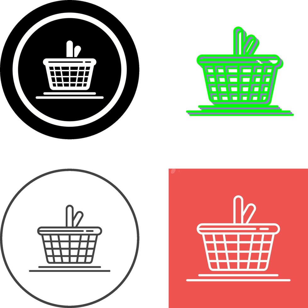 Picnic Icon Design vector