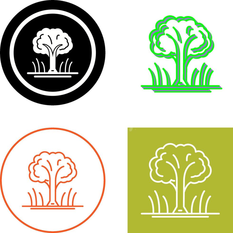 Tree Icon Design vector