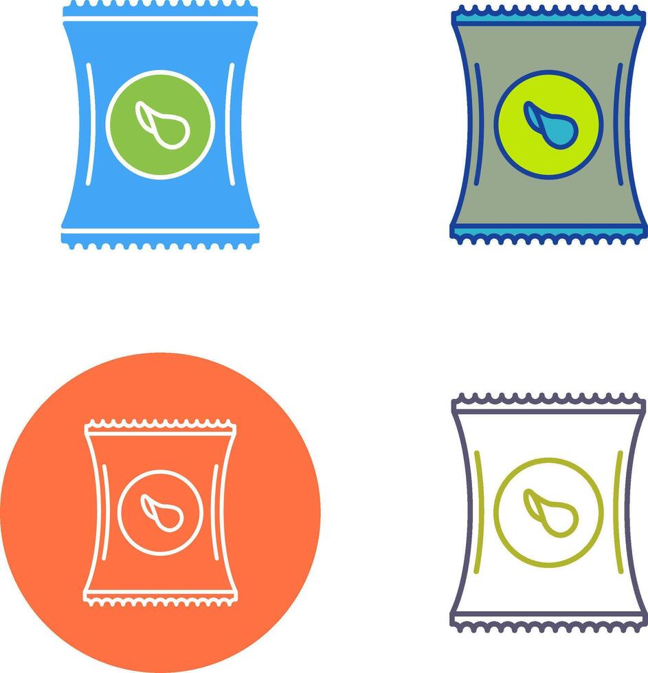 Chips Icon Design vector