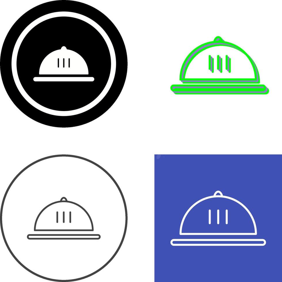 Dish Icon Design vector