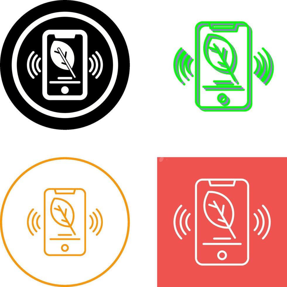 Smart Phone Icon Design vector