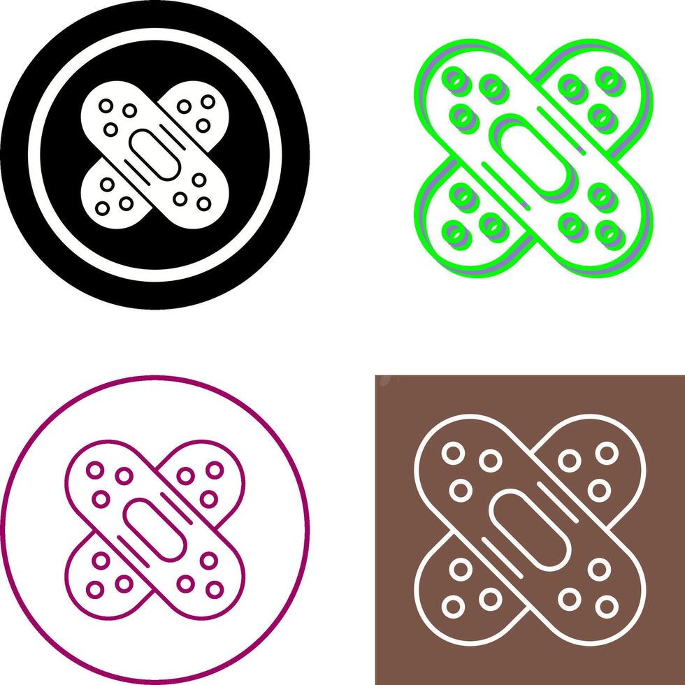 Bandage Icon Design vector