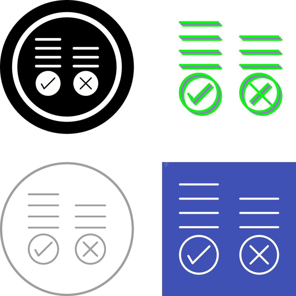 Voting Result Icon Design vector