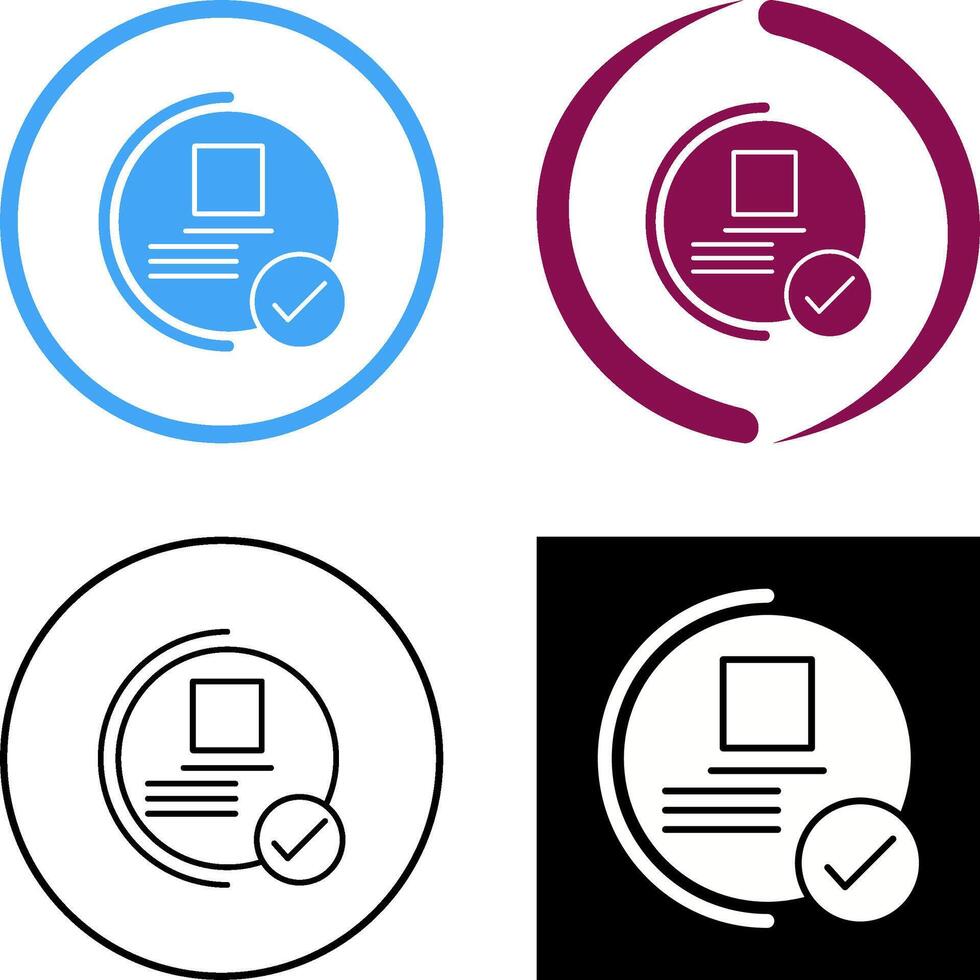Guarantee Icon Design vector