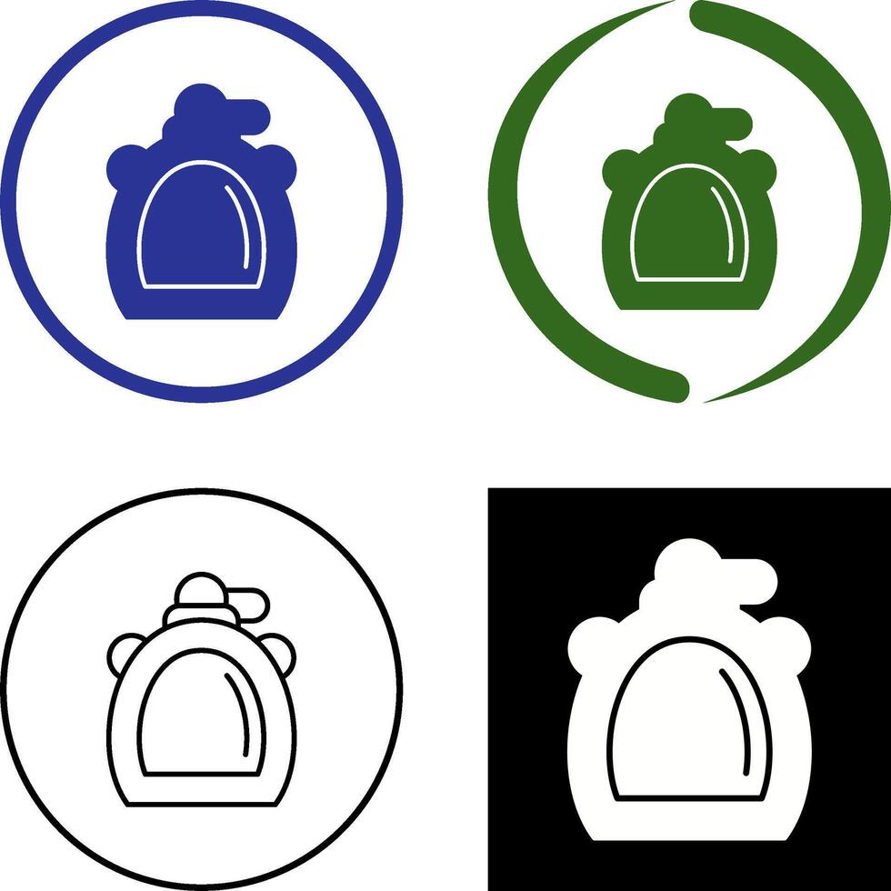 Canteen Icon Design vector