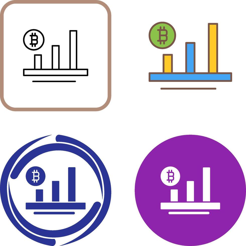 Chart Icon Design vector