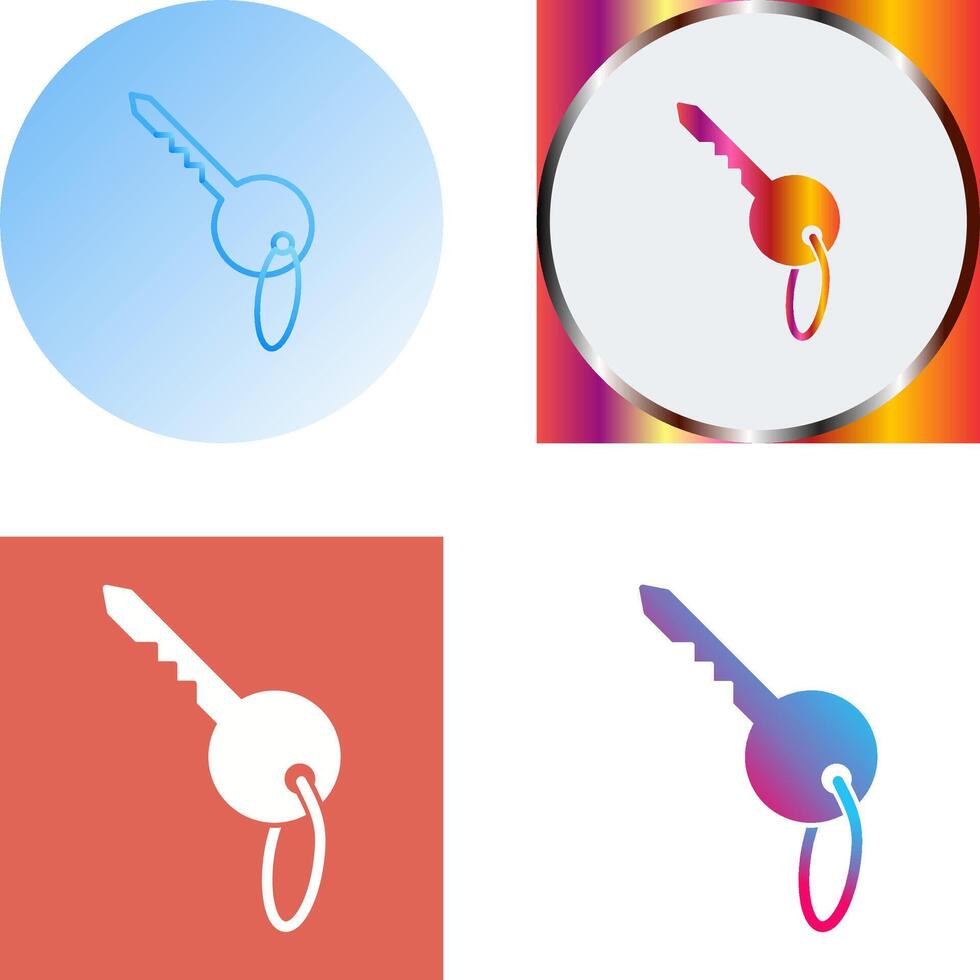 Key Icon Design vector