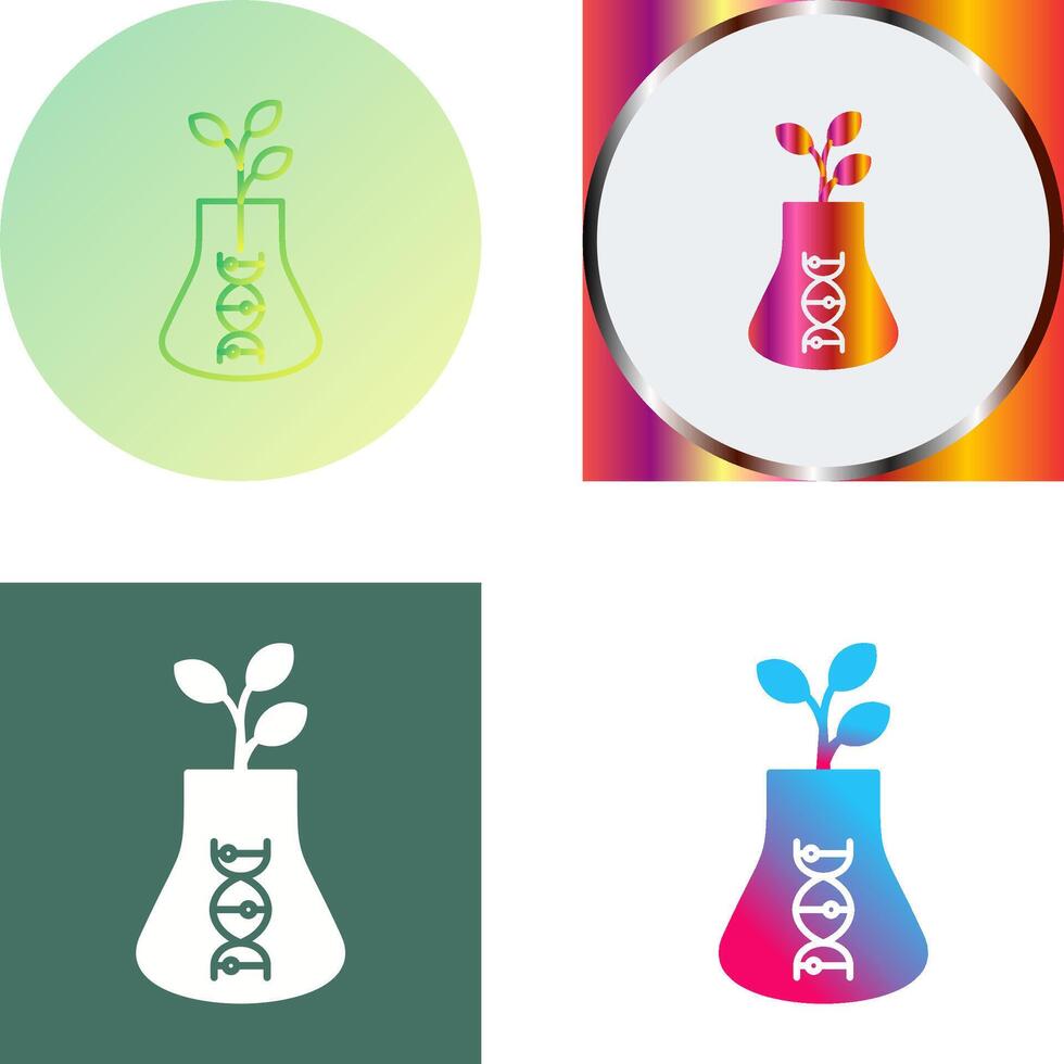 Biology Icon Design vector