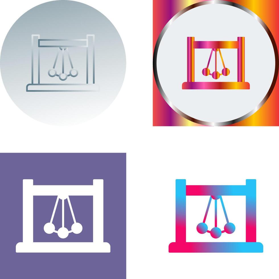 Pendulum Icon Design vector