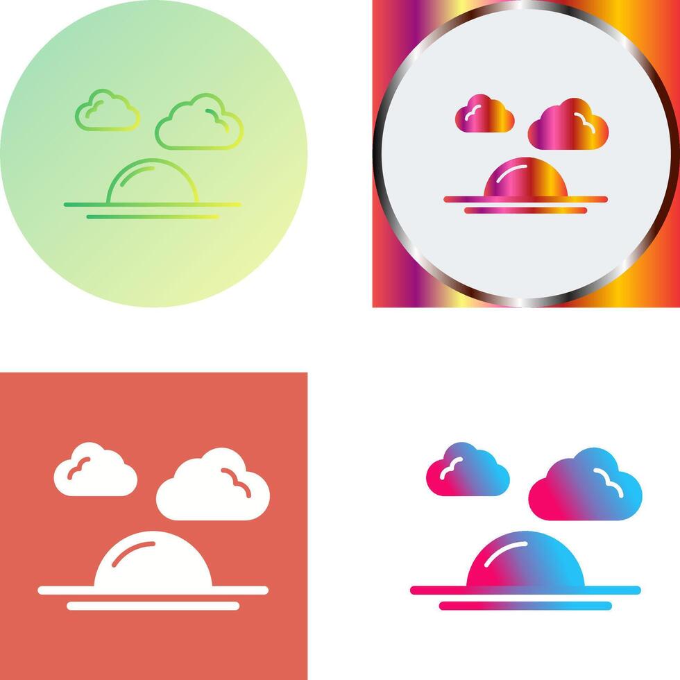 Sunshine Icon Design vector