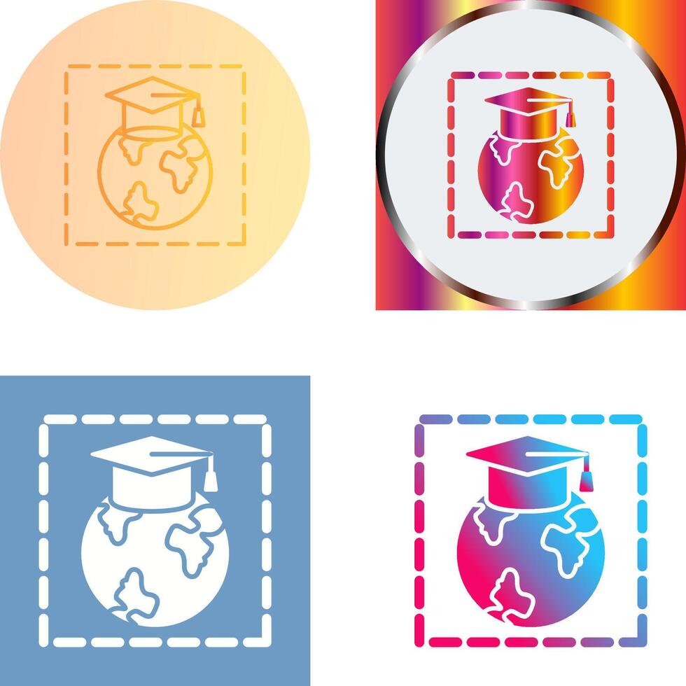 Earth Icon Design vector