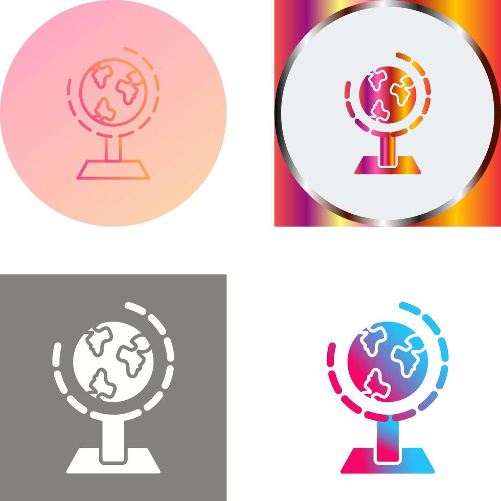 Geography Icon Design vector