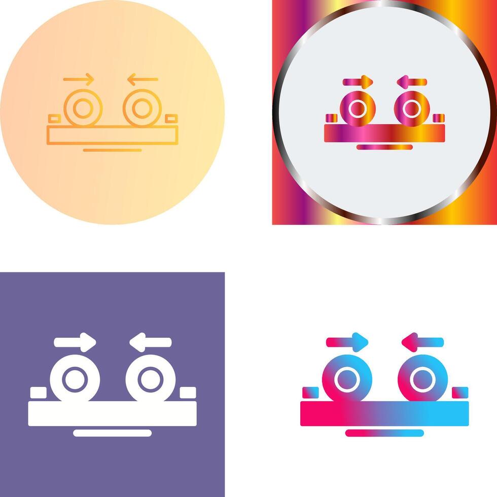 Collision Icon Design vector