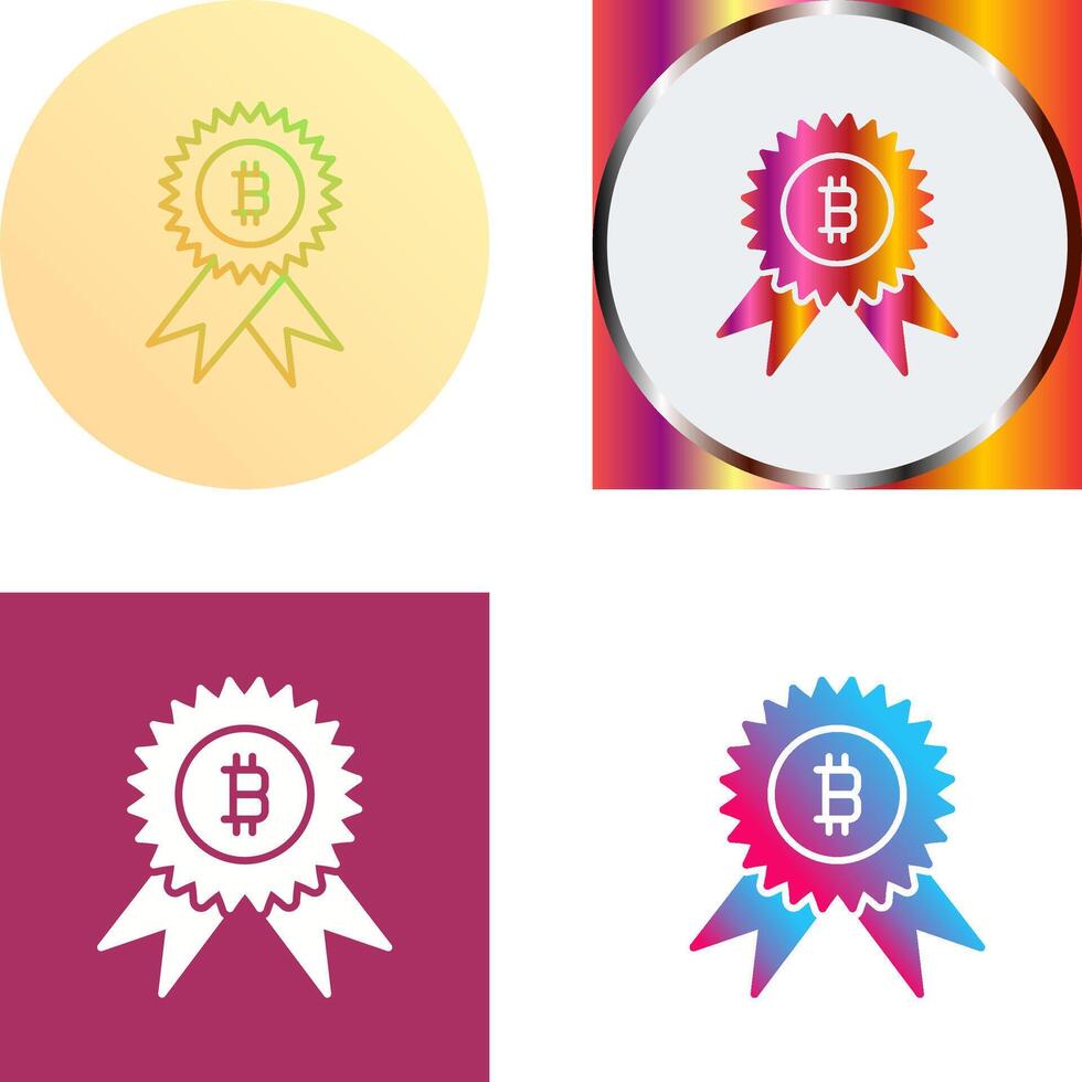 Reward Icon Design vector