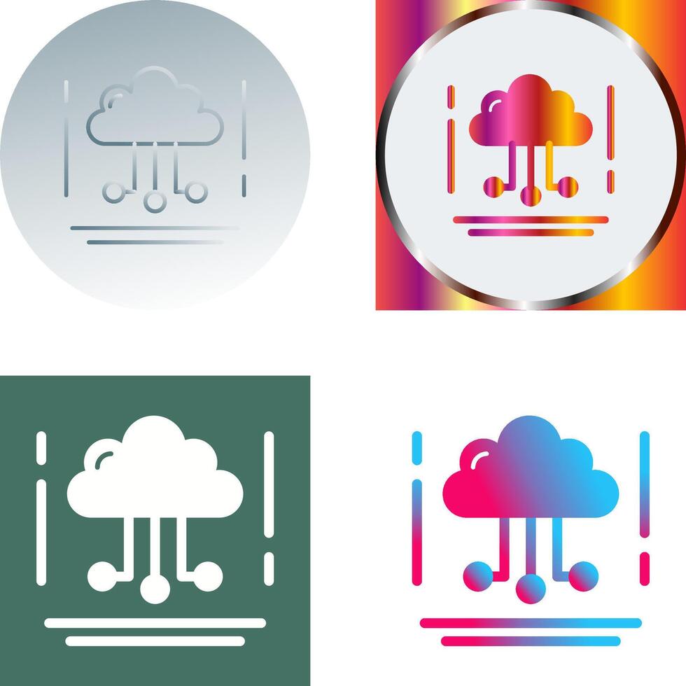 Network Icon Design vector