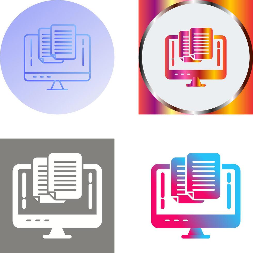 pegar icono diseño vector