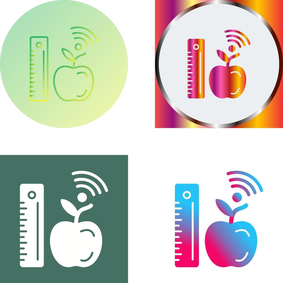 Measure Icon Design vector