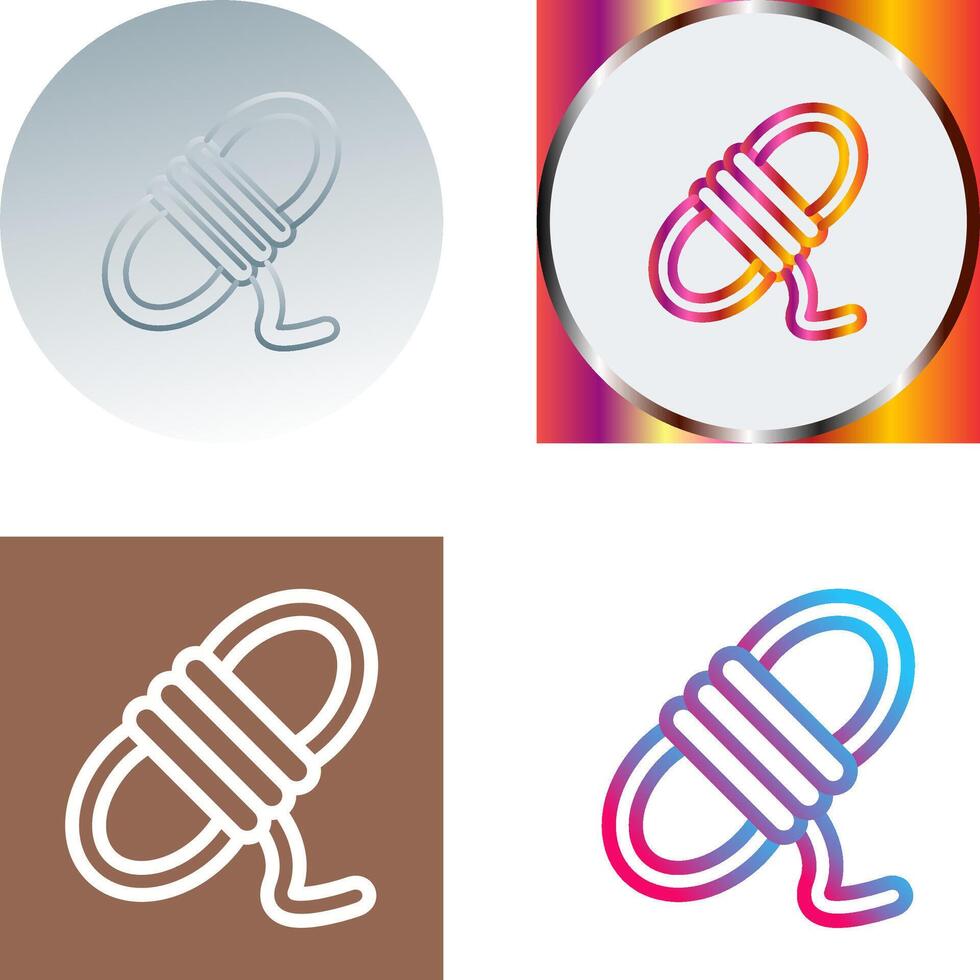 Rope Icon Design vector