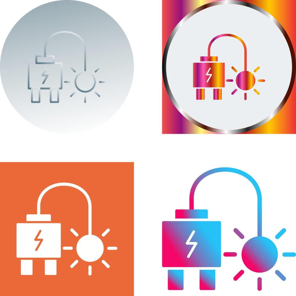 Plug Icon Design vector