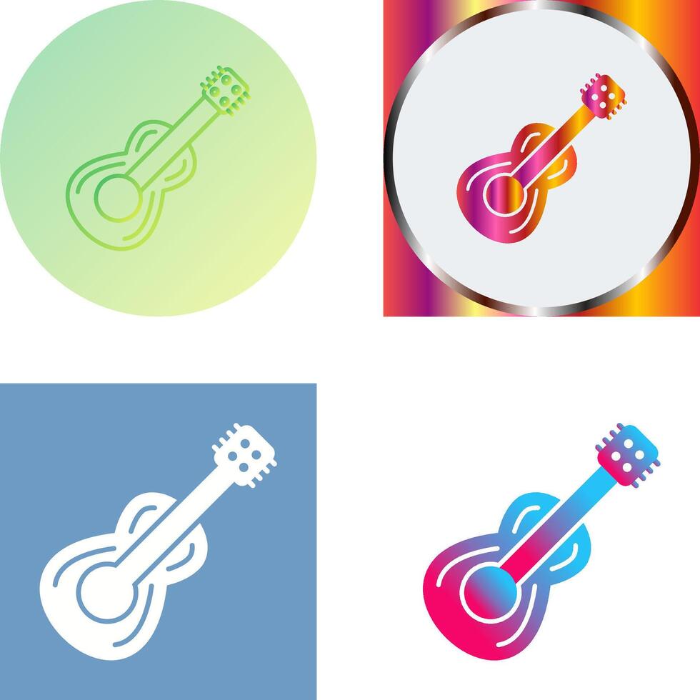 Guitar Icon Design vector