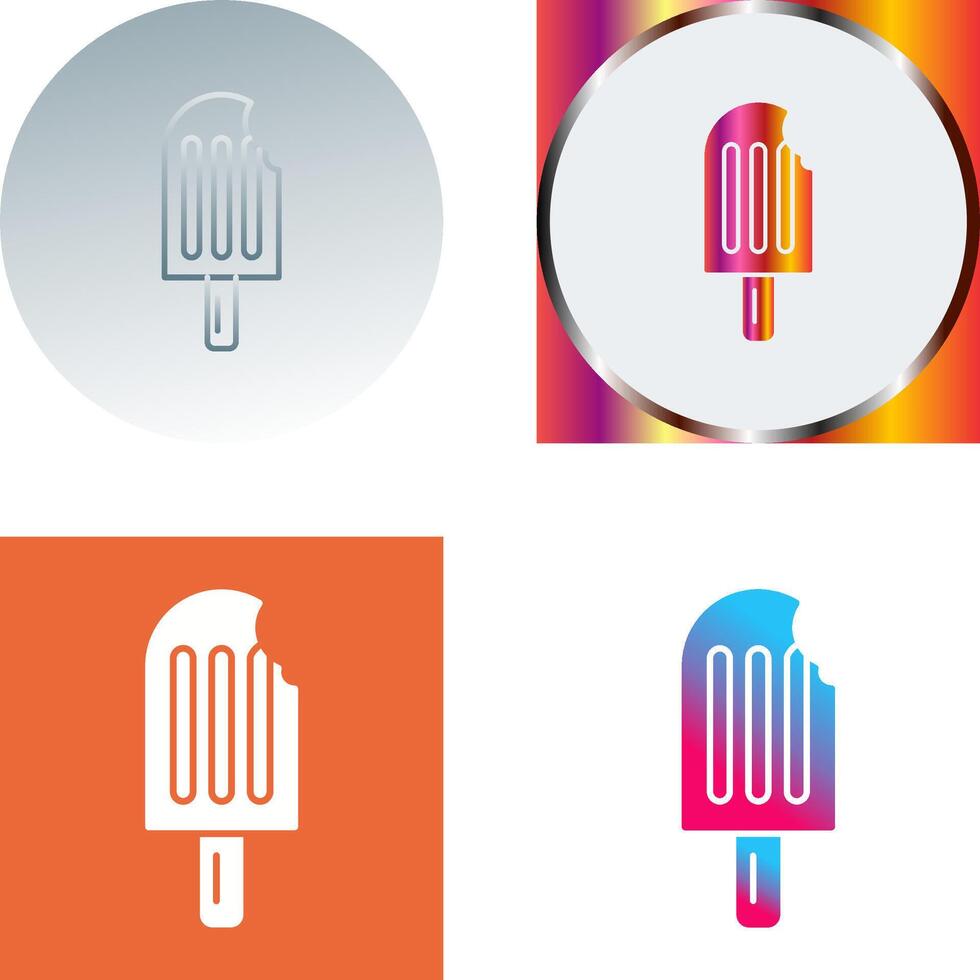 Ice Cream Icon Design vector