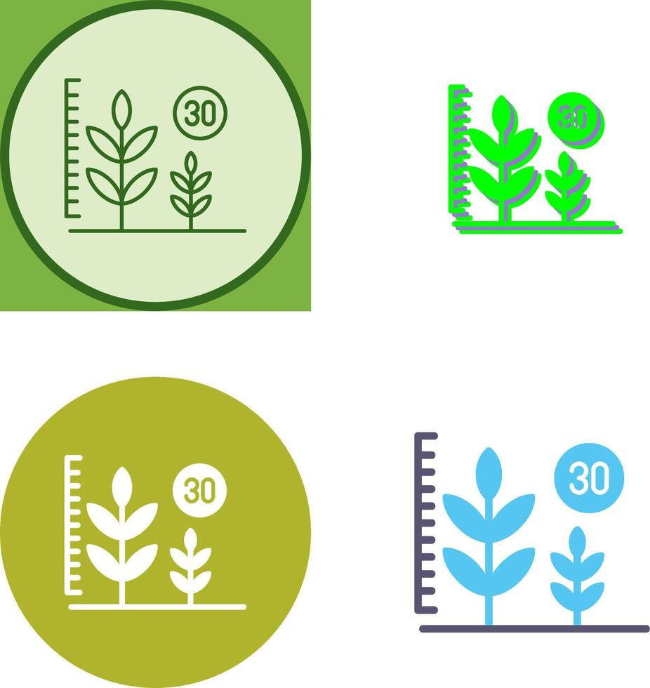 Growth Icon Design vector