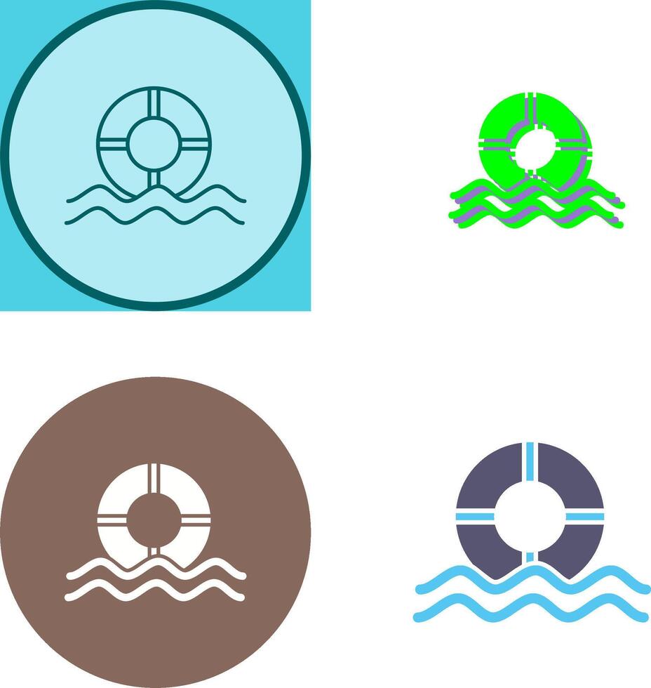 Float Icon Design vector