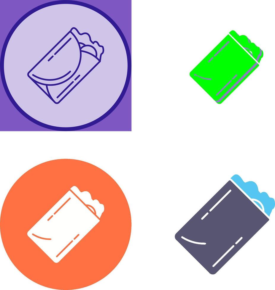 Kebab Icon Design vector