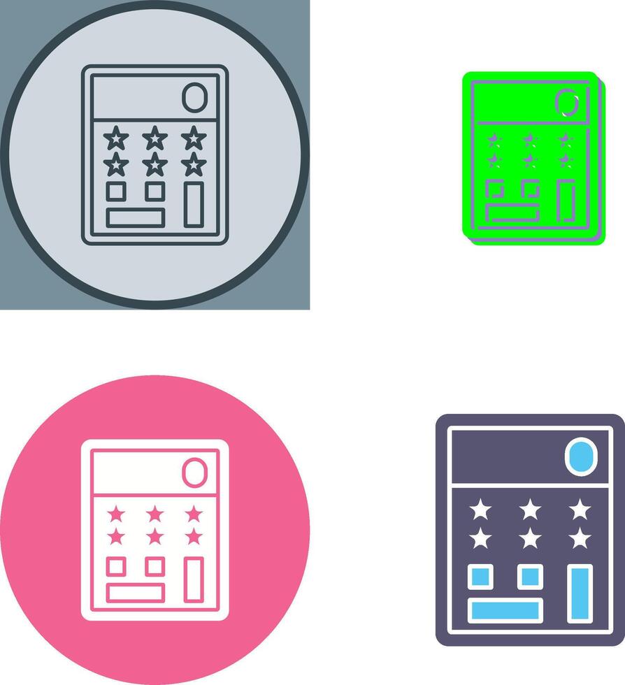 Calculator Icon Design vector