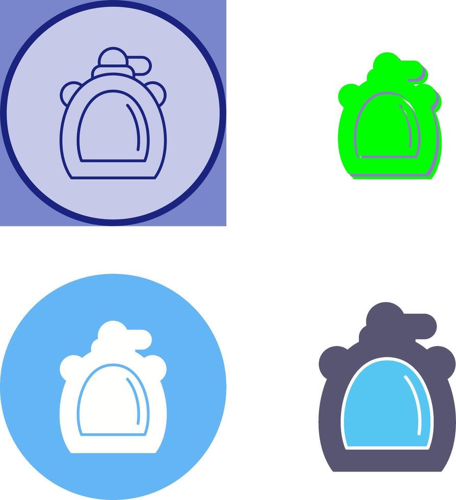 Canteen Icon Design vector