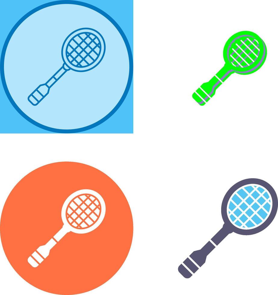 Racket Icon Design vector